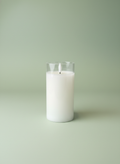 6” Flameless Wicker Candle