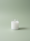 4” Flameless Wicker Candle