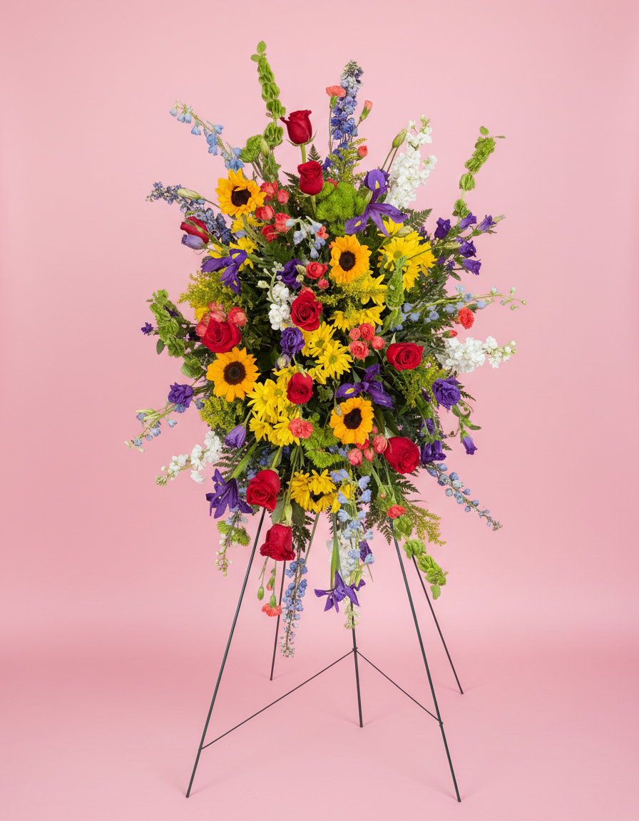 Designer Choice Colorful Standing Spray