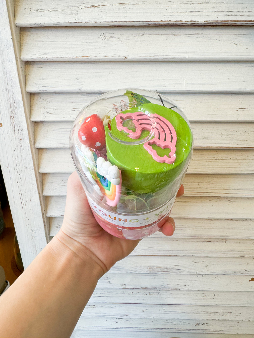Spring Rainbow Grab & Go Jar
