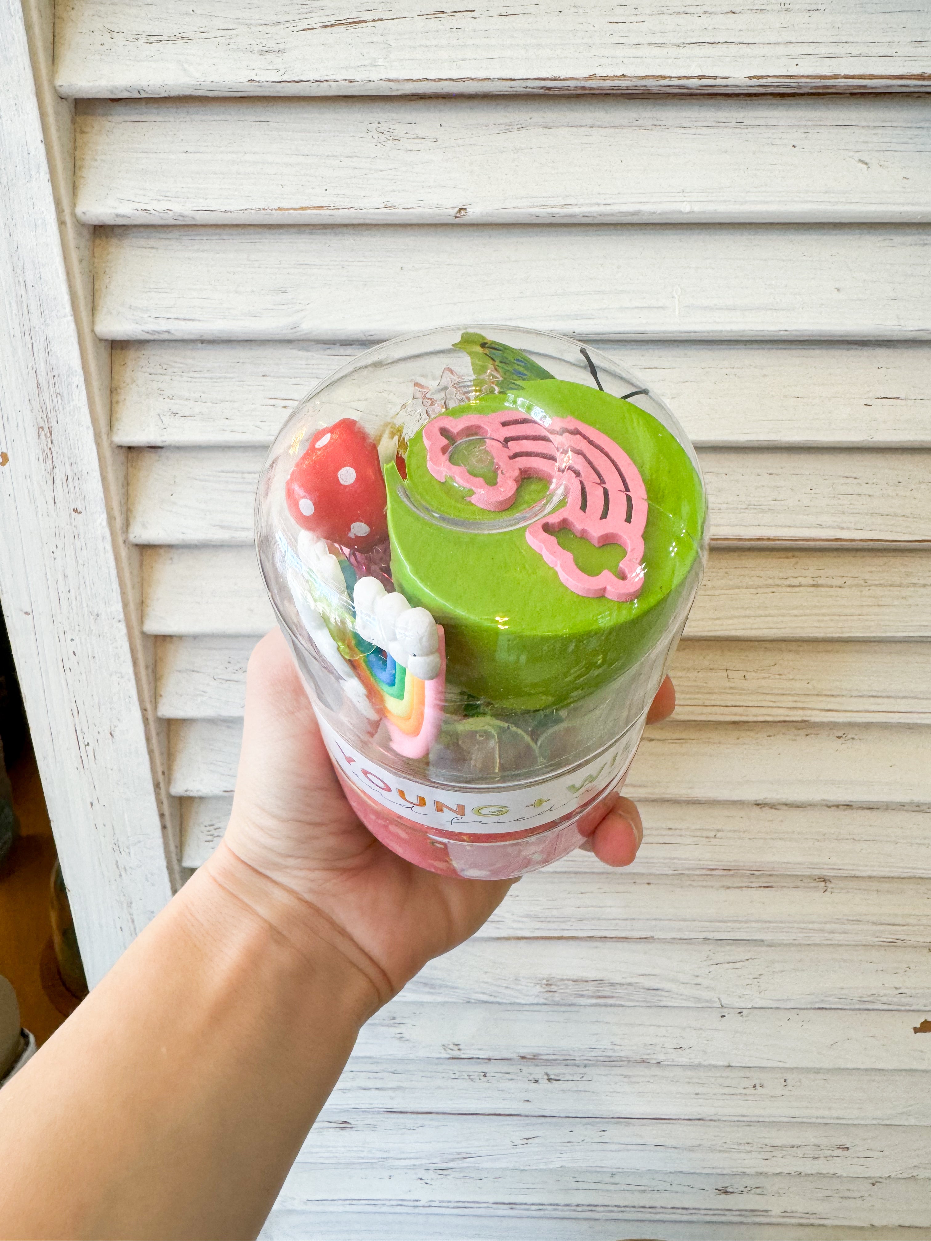 Spring Rainbow Grab & Go Jar