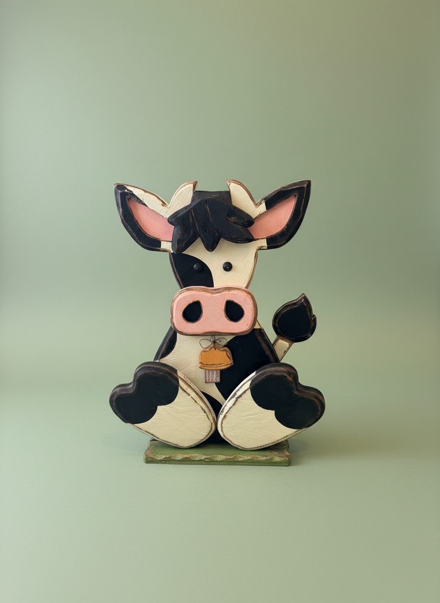 Wooden Cow