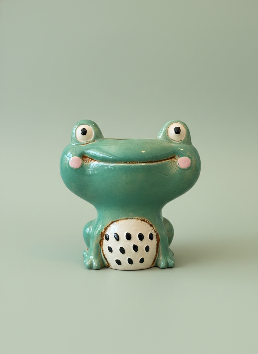 Tony The Frog Planter