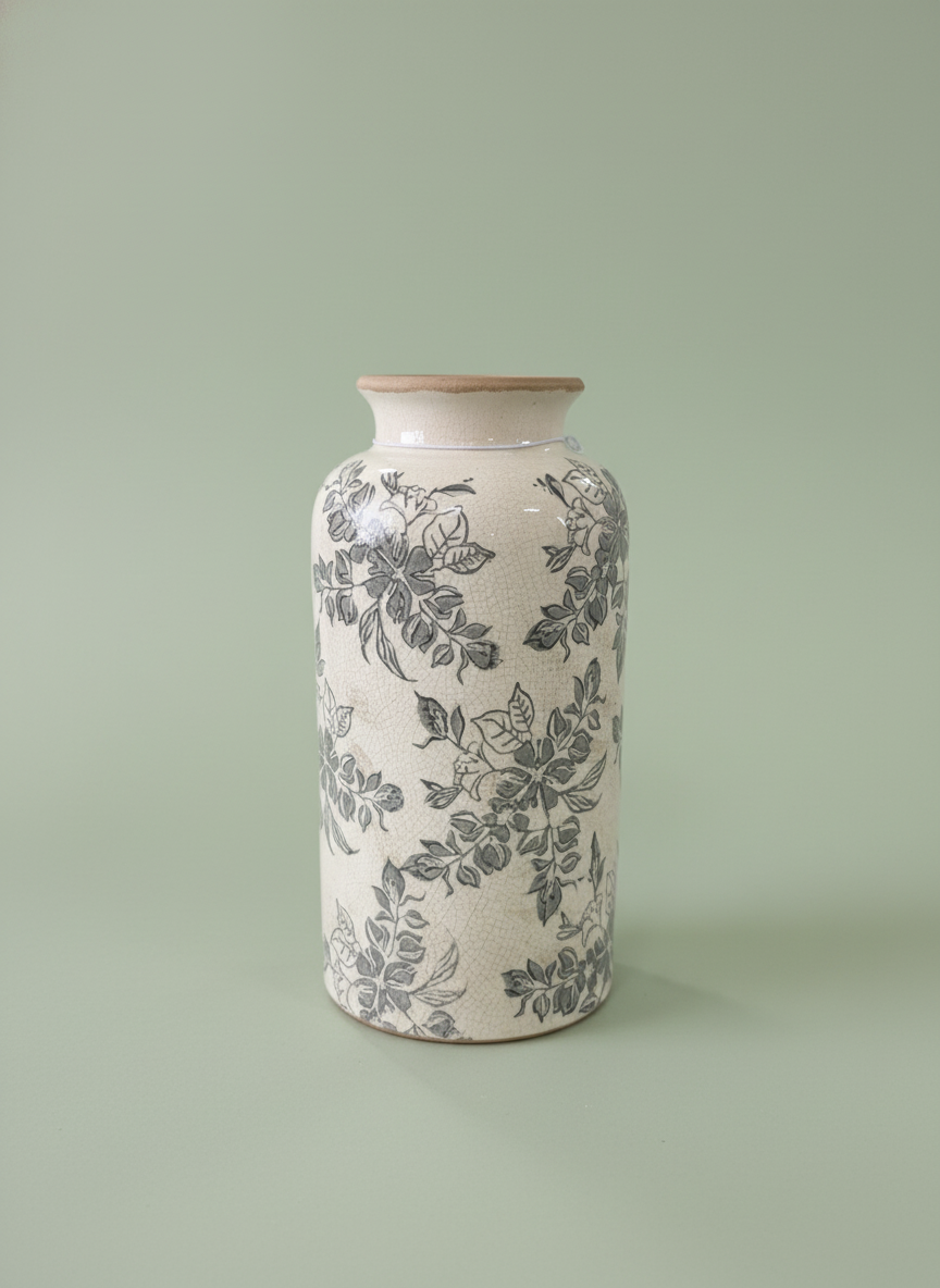 Tall Floral Vase