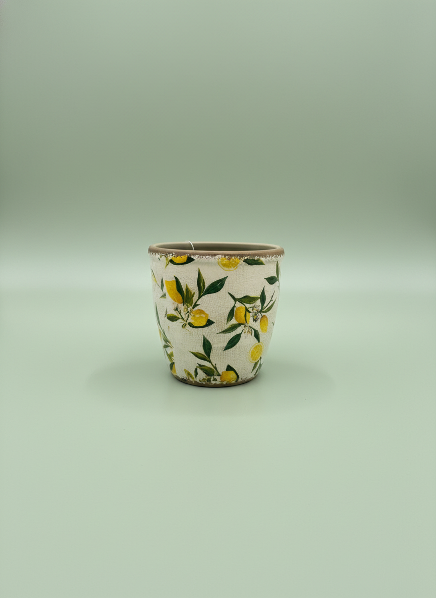 Large Lemon Planter