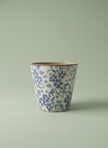 Large Blue & White Planter