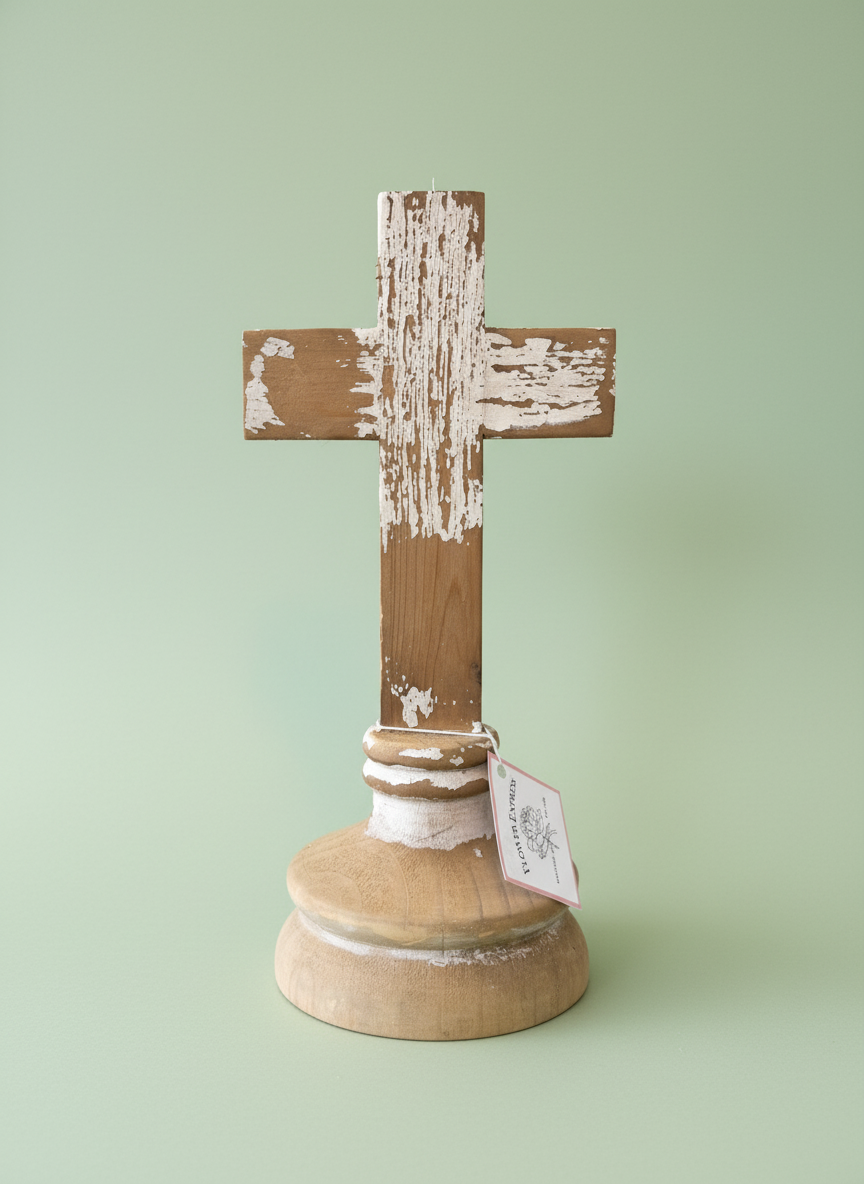 Whitewashed Cross