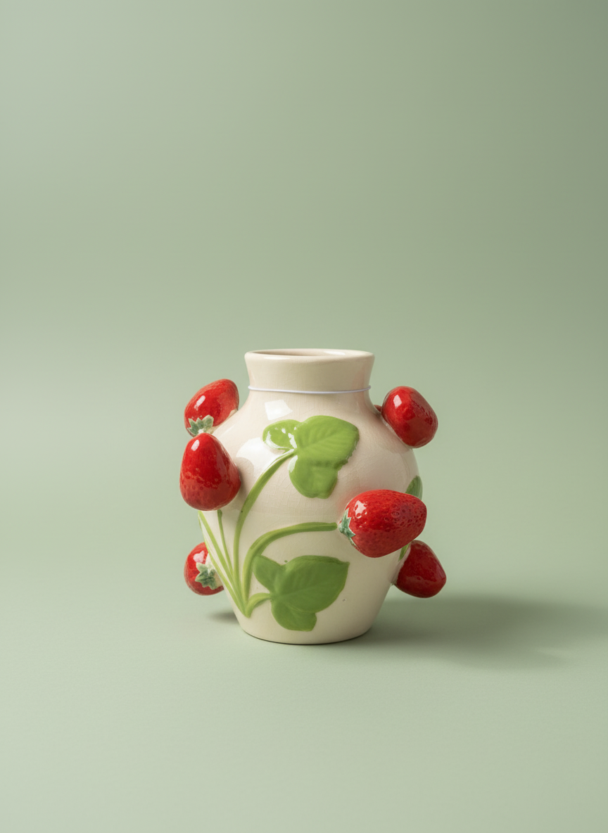 Strawberry Vase