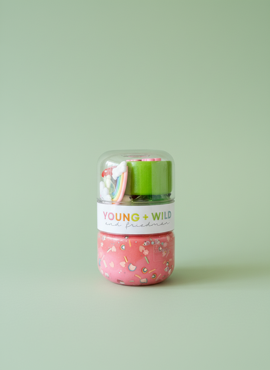 Spring Rainbow Grab & Go Jar