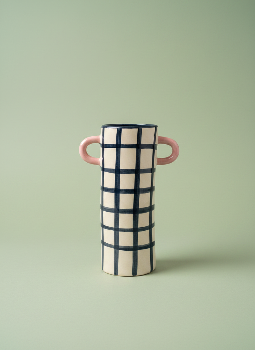 Midnight Check Vase